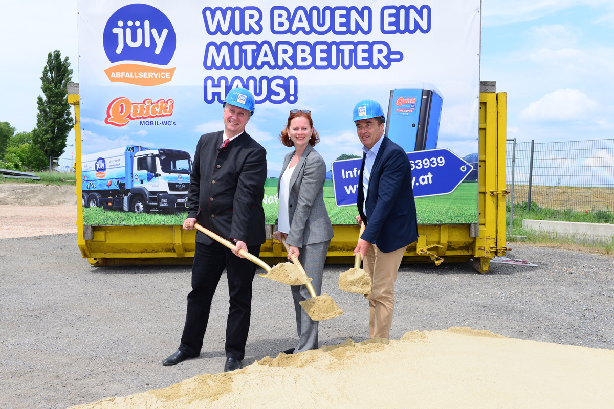 Abfallservice Jüly baut den Standort Bruck an der Leitha weiter aus